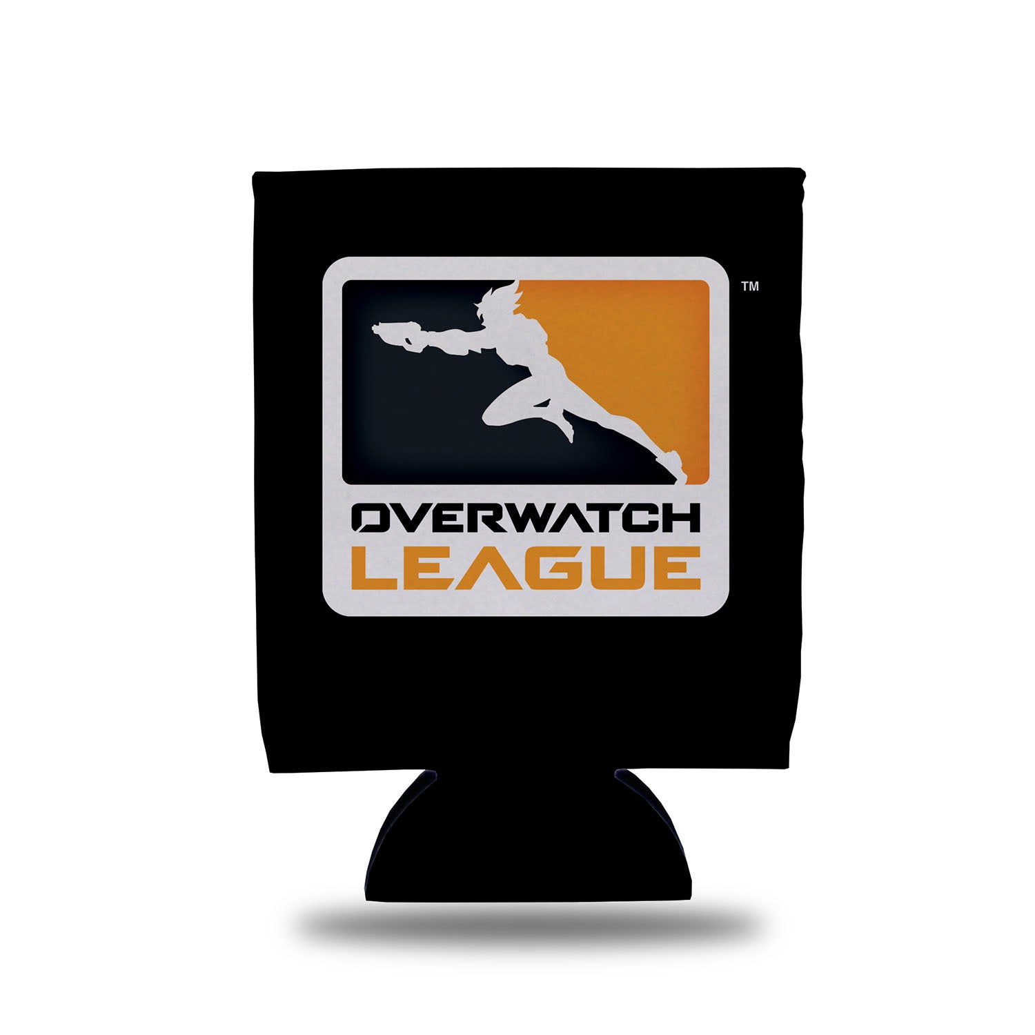 Overwatch League Can Cooler in Black - Front View