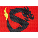 Shanghai Dragons Red Jersey -  Logo View