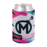 Florida Mayhem Can Cooler in Pink - Front Can View
