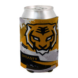 Seoul Dynasty Can Cooler in Gold - Front Can View