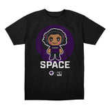Los Angeles Gladiators SPACE Chibi Player T-Shirt - Front View