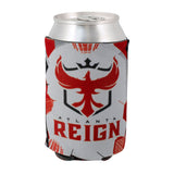 Atlanta Reign Can Cooler in Red - Front Can View
