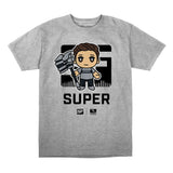 San Francisco Shock SUPER Chibi Player T-Shirt - Front View