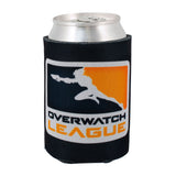 Overwatch League Can Cooler in Black - Front Can View