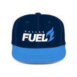 Dallas Fuel Blue Snapback Hat - Front View