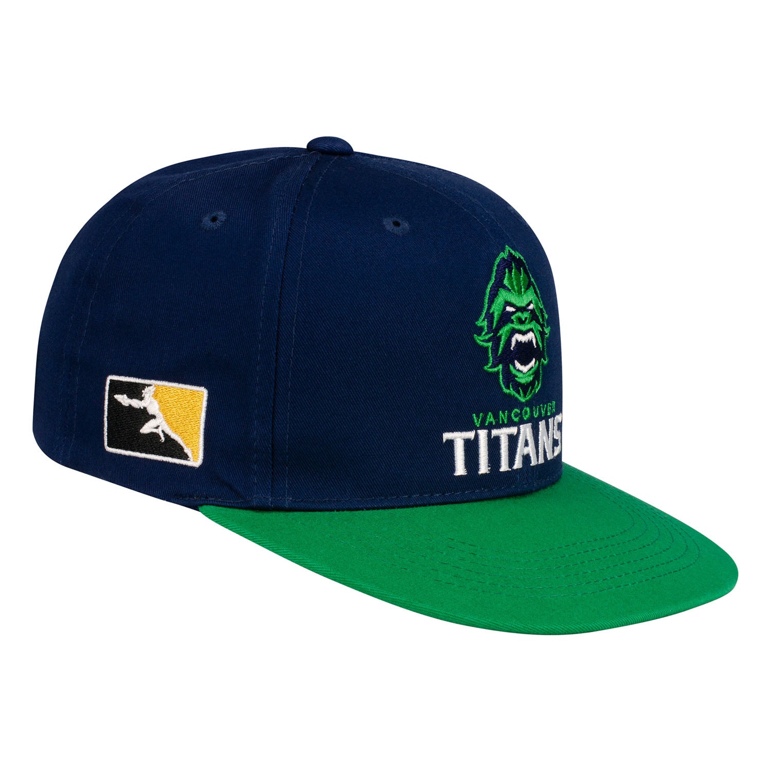 Vancouver Titans Blue Snapback Hat - Right View