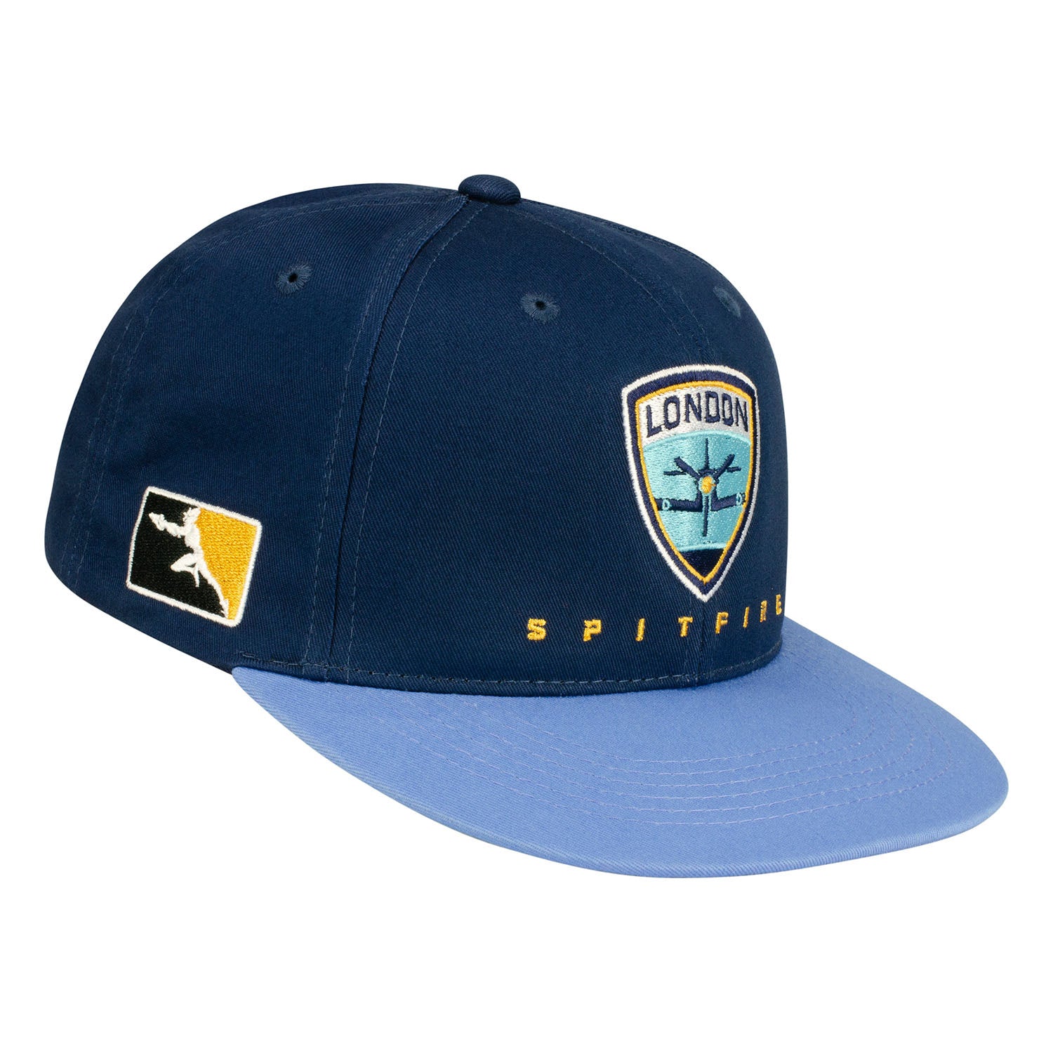 London Spitfire Blue Snapback Hat - Right View