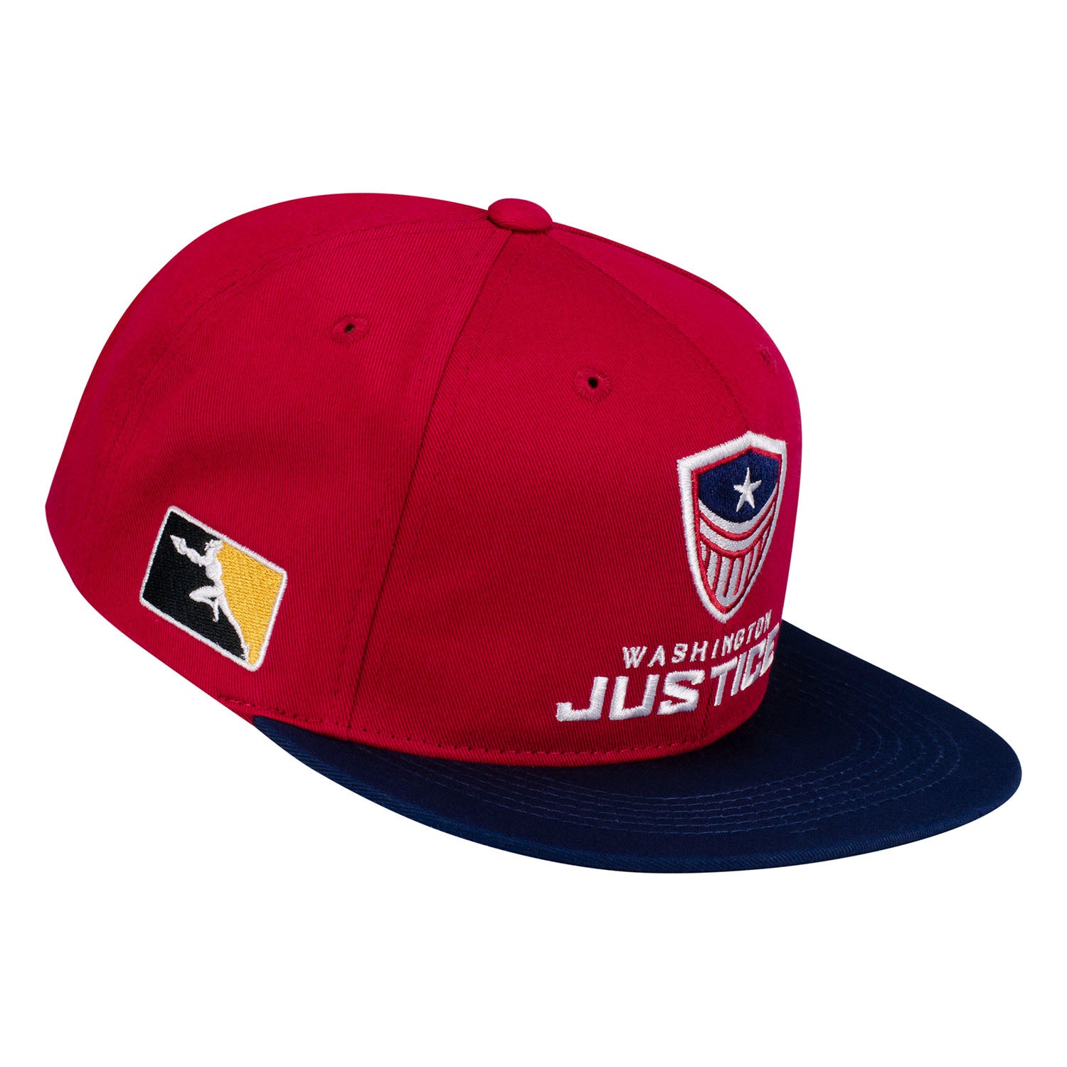 Washington Justice Red Snapback Hat - Right View