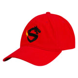 Shanghai Dragons Red Dad Hat - Left View