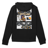 Overwatch League Black Manga Hoodie - Back View
