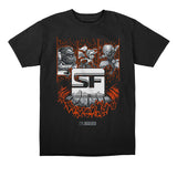 San Francisco Shock Black 8-Bit T-Shirt - Front View