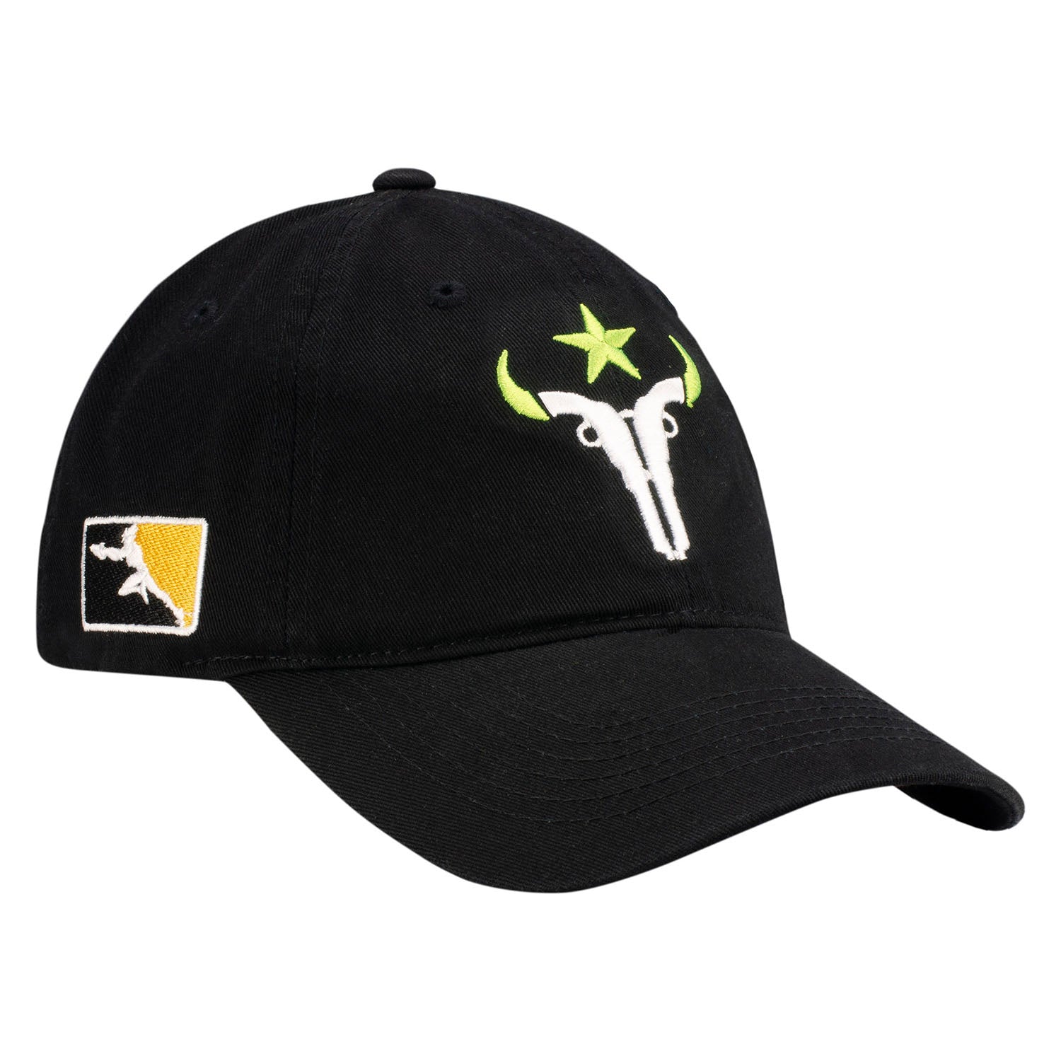 Houston Outlaws Black Dad Hat - Right View
