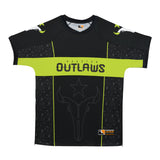 Houston Outlaws Black 2023 Pro Jersey - Front View