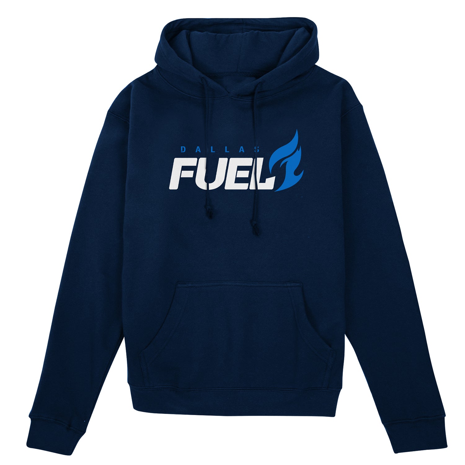 Dallas Fuel Blue Logo Hoodie - Front View