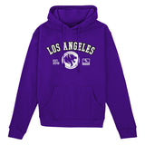 Los Angeles Gladiators Purple Collegiate Hoodie - Front View