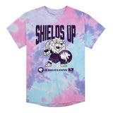 Los Angeles Gladiators Tie-Dye Chibi Mascot T-Shirt - Front View