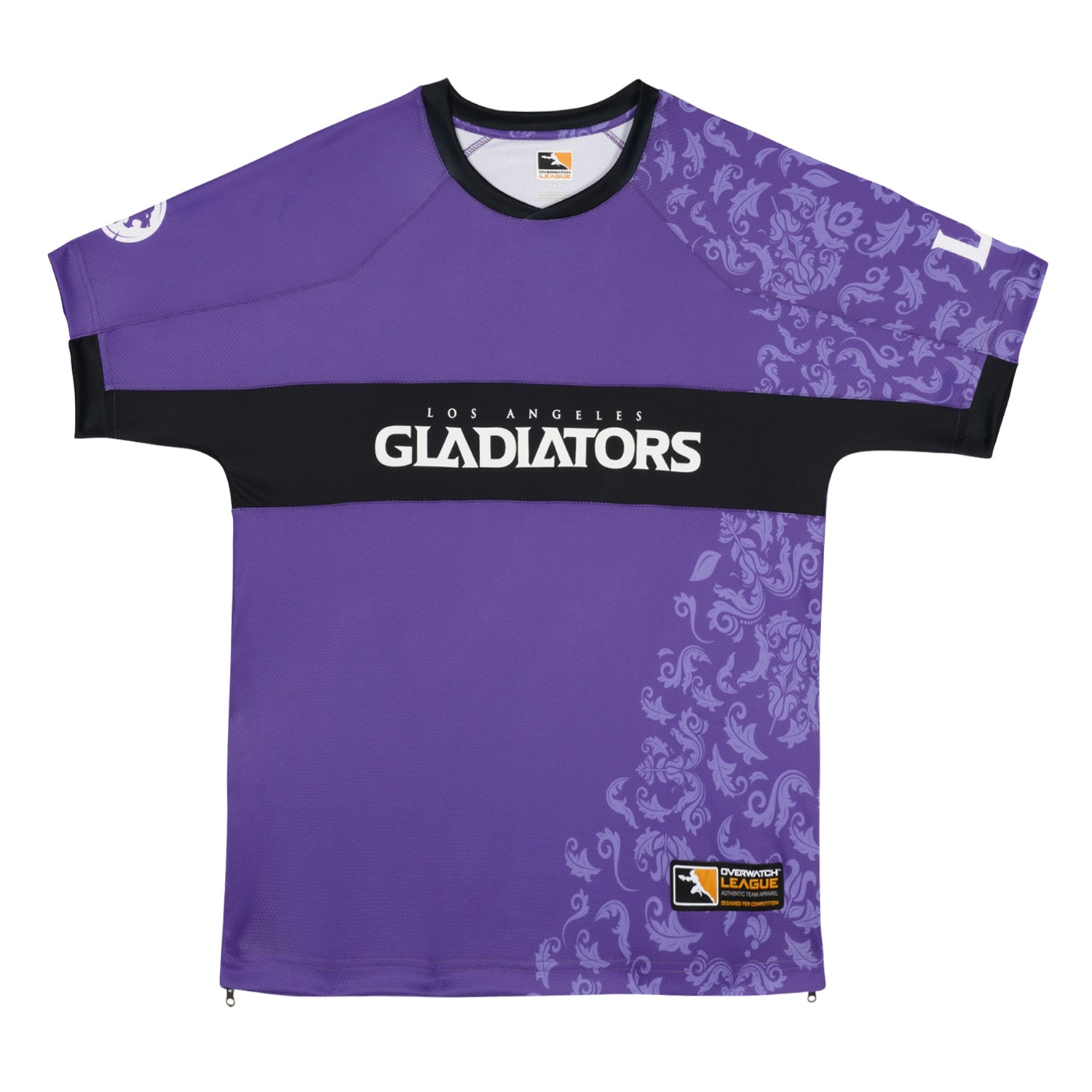 Los Angeles Gladiators Purple 2023 Pro Jersey - Front View
