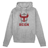 Atlanta Reign Grey Logo Hoodie - Front View