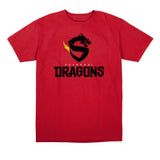 Shanghai Dragons Red Team Identity T-Shirt - Front View
