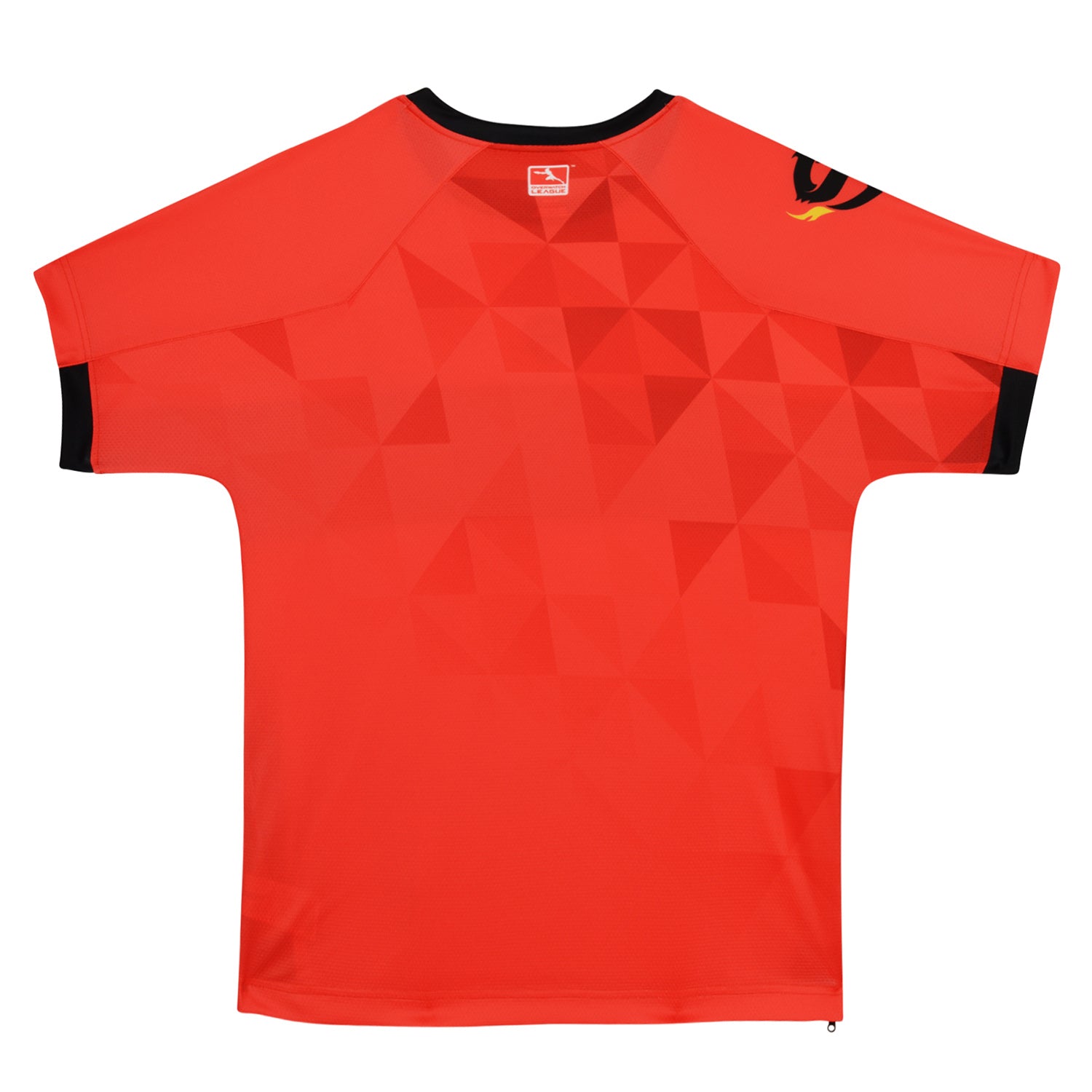Shanghai Dragons Red 2023 Pro Jersey - Back View