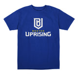 Boston Uprising Blue Team Identity T-Shirt - Front View