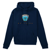 London Spitfire Blue Logo Hoodie - Front View