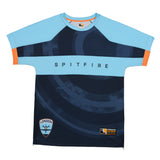 London Spitfire Blue 2023 Pro Jersey - Front View