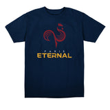 Paris Eternal Blue Team Identity T-Shirt - Front View