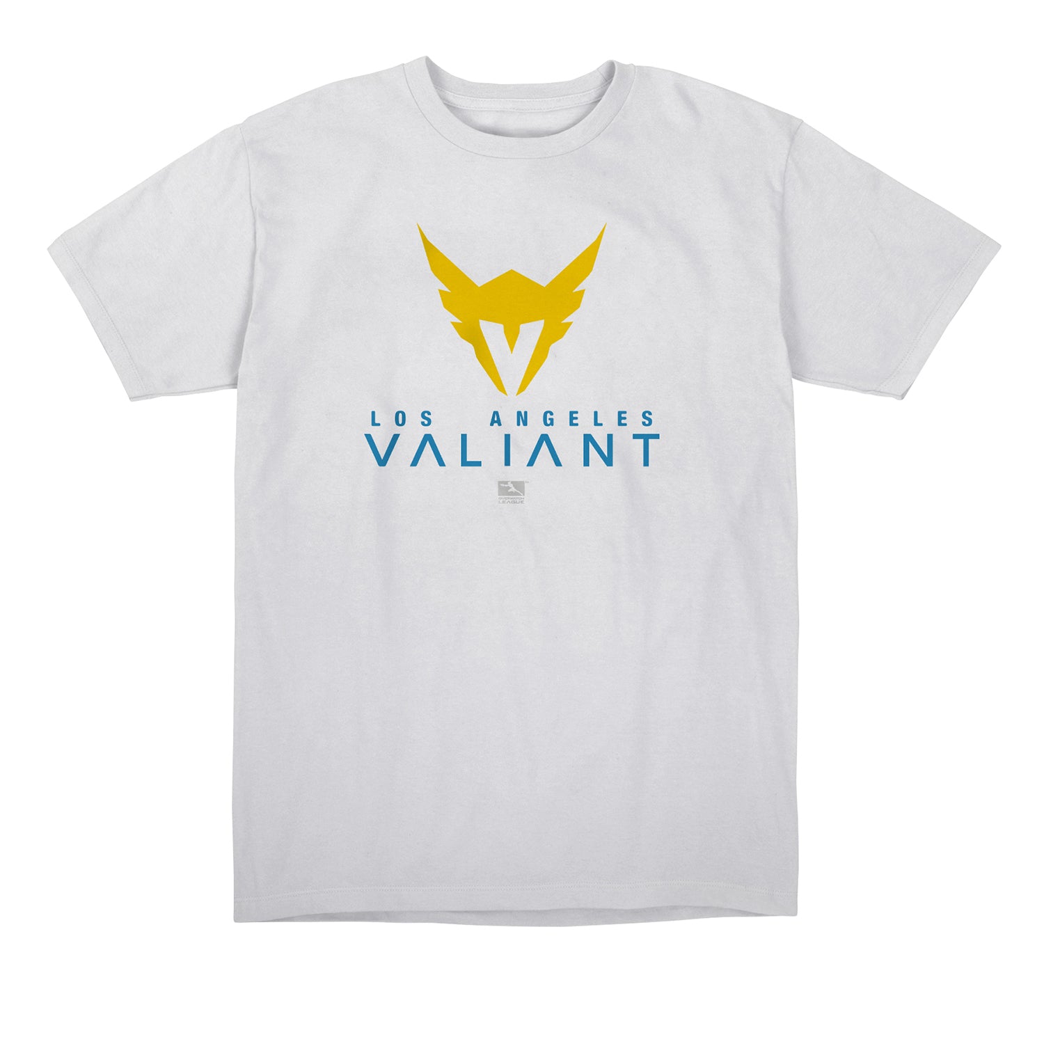 Los Angeles Valiant White Team Identity T-Shirt - Front View