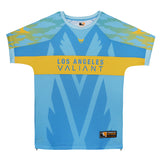 Los Angeles Valiant Blue 2023 Pro Jersey - Front View